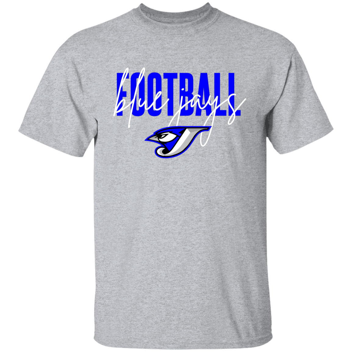 Script Football G500B Youth 5.3 oz 100% Cotton T-Shirt