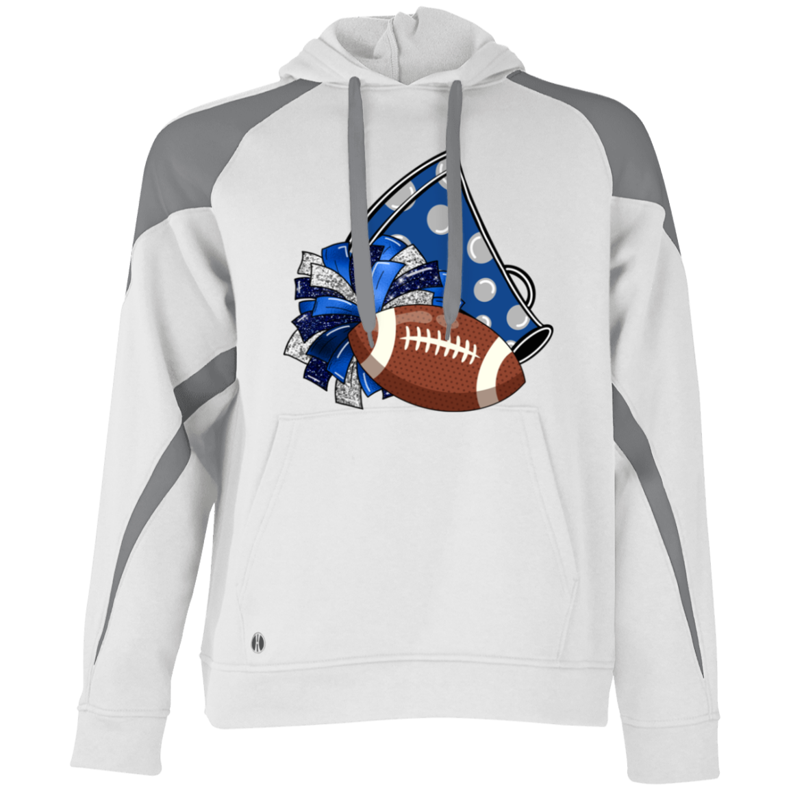 LBJ3 229546 Athletic Colorblock Fleece Hoodie