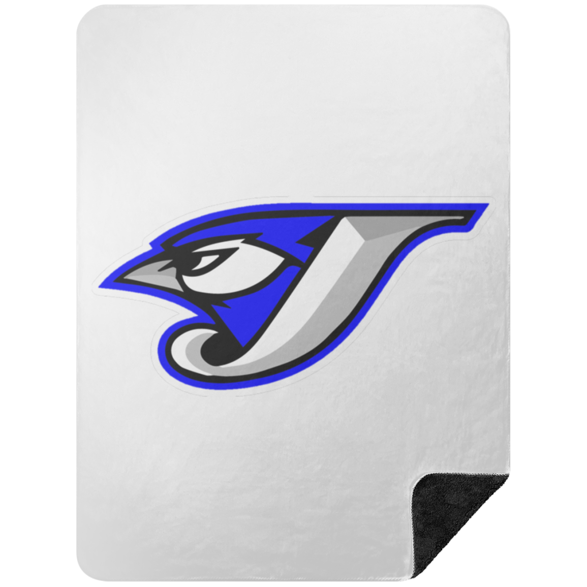 Logo BSHL Premium Black Sherpa Blanket 60x80