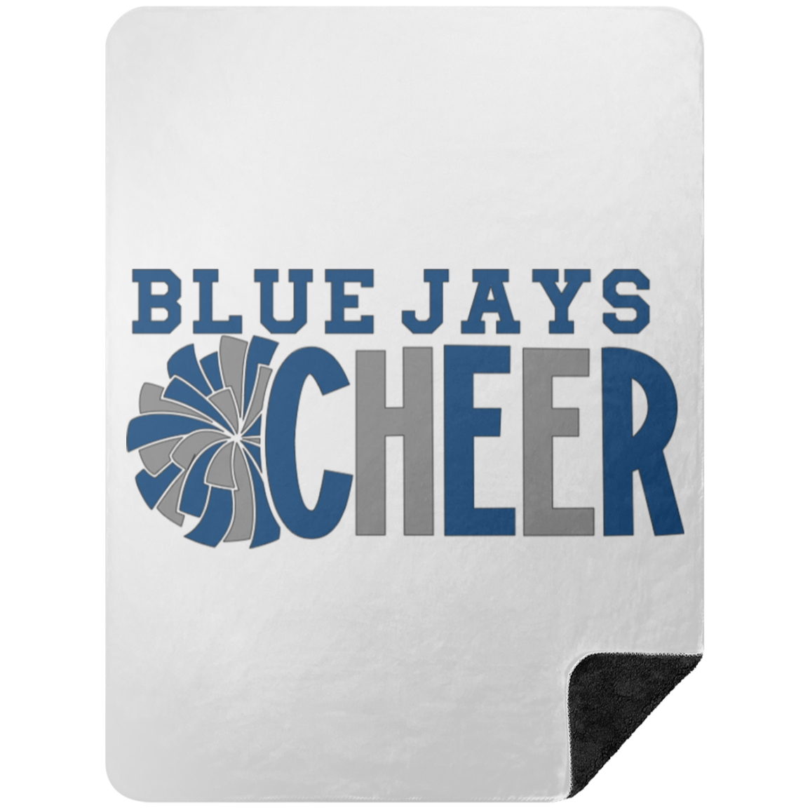 Cheer BSHL Premium Black Sherpa Blanket 60x80