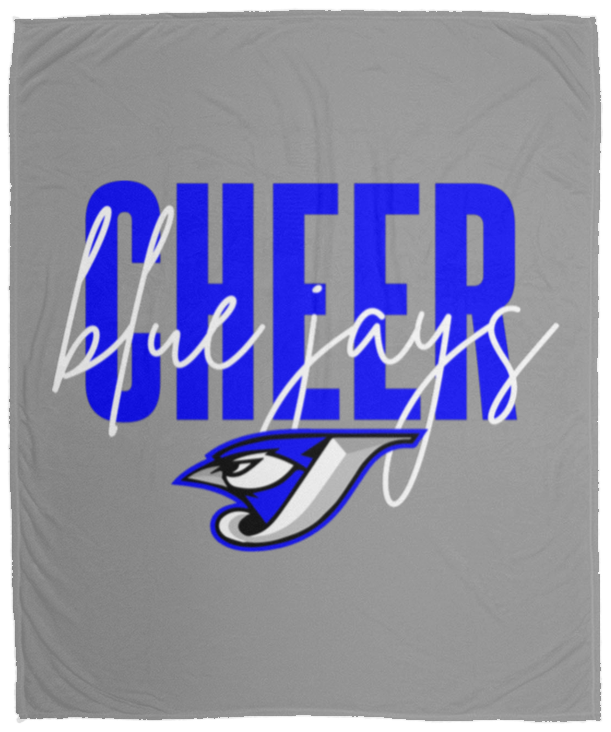 Script Cheer VPM Cozy Plush Fleece Blanket - 50x60
