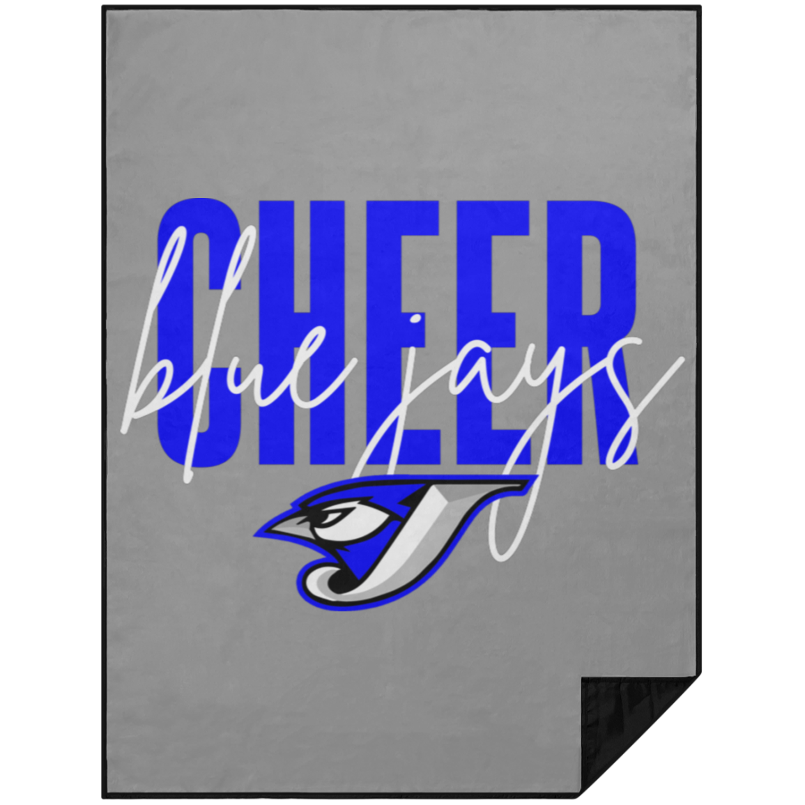 Script Cheer PBL Premium Picnic Blanket 60x80