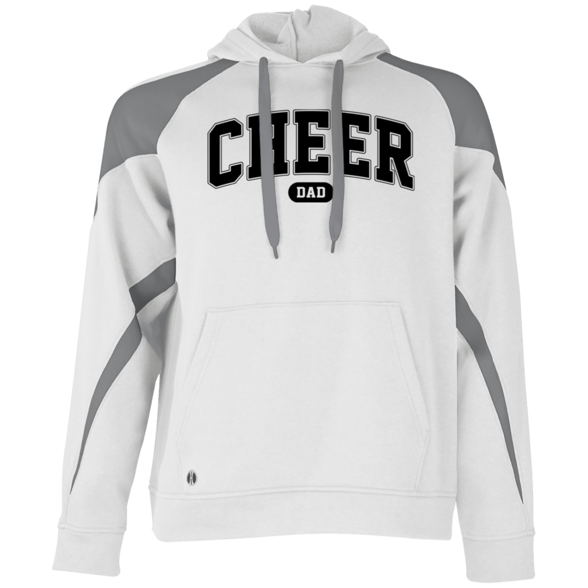 Cheer Dad 229546 Athletic Colorblock Fleece Hoodie