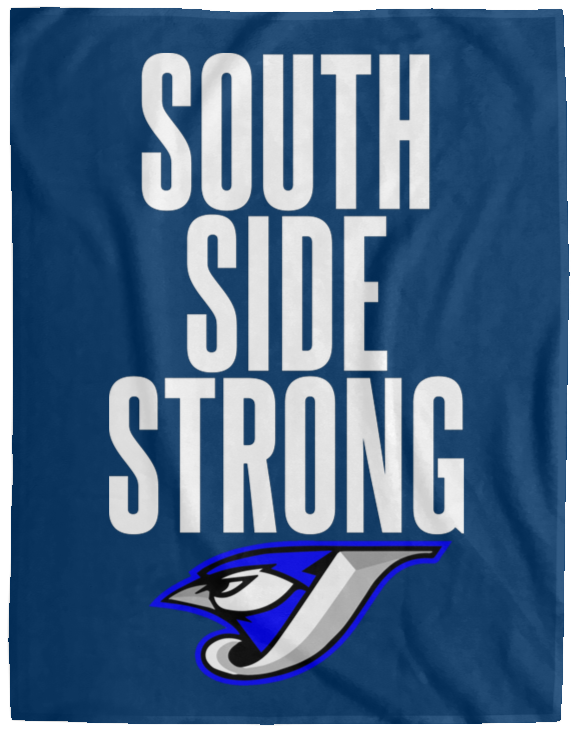 South Side Strong Football VPL Cozy Plush Fleece Blanket - 60x80