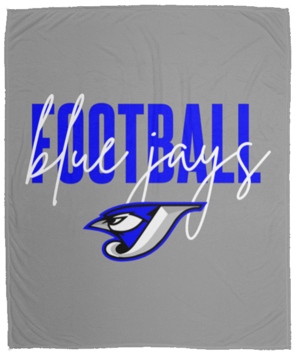 Script Football VPM Cozy Plush Fleece Blanket - 50x60