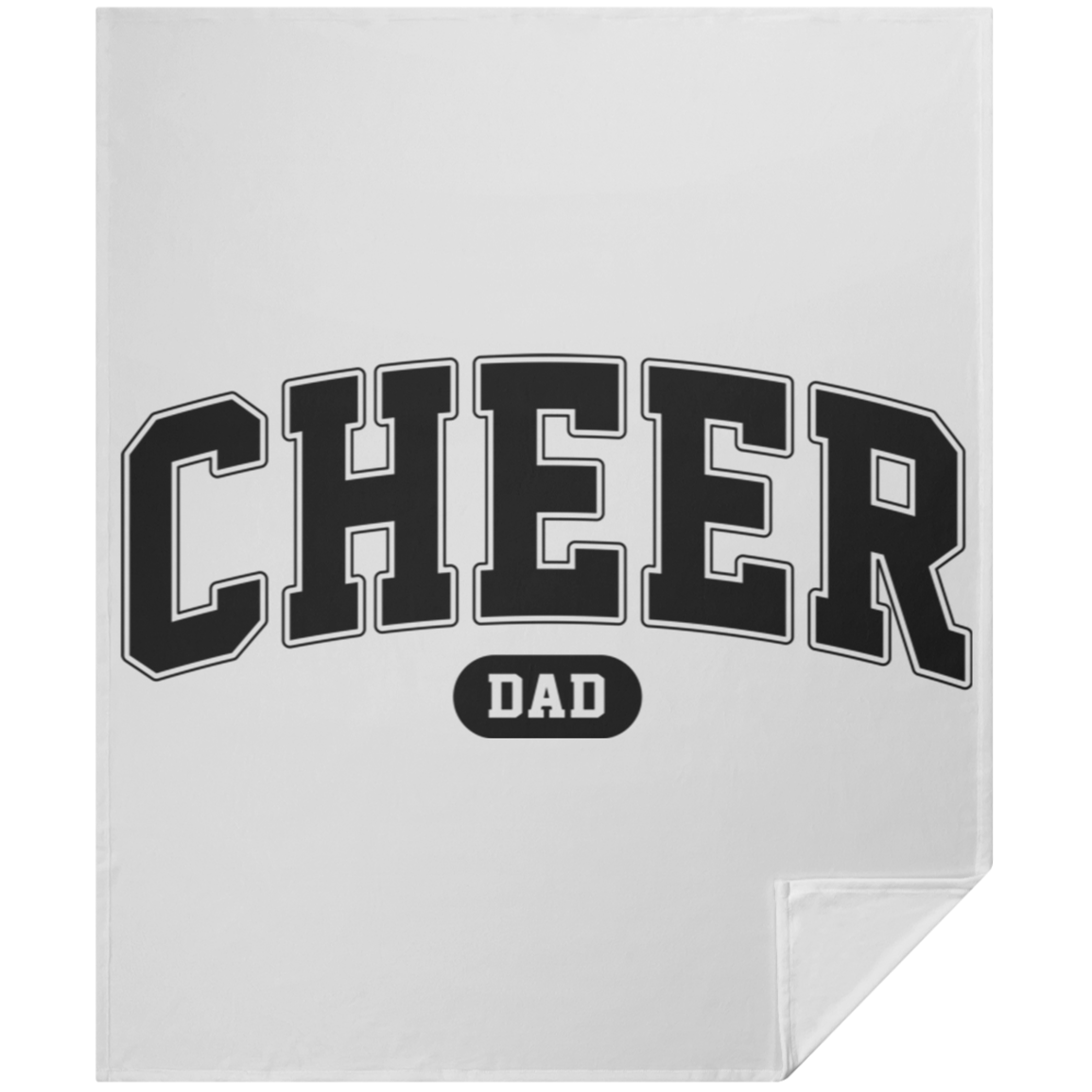 Cheer Dad TVM Twin Velvet Blanket 50x60