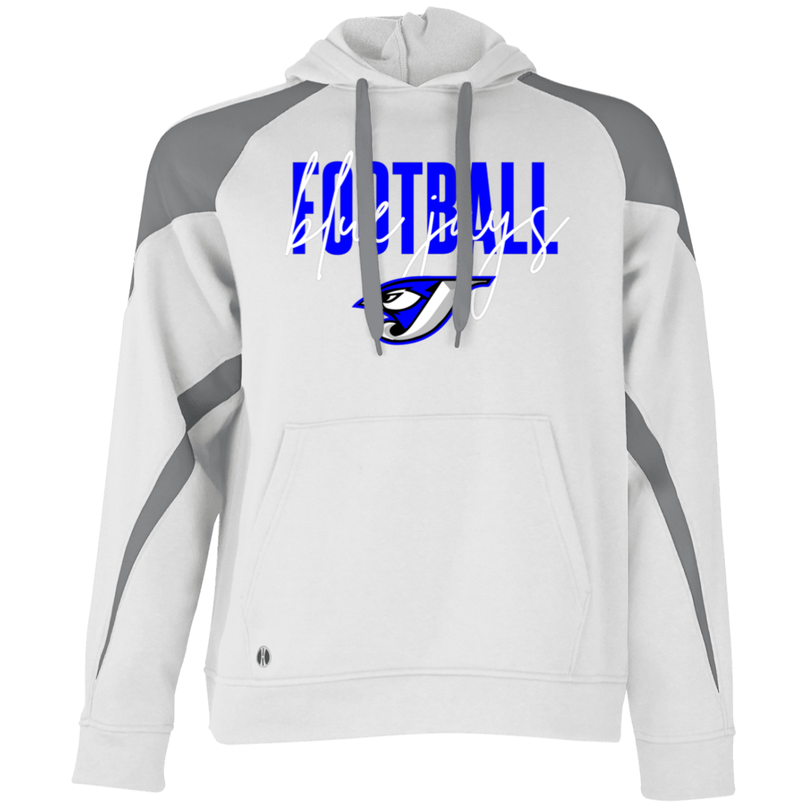 Script Football 229546 Athletic Colorblock Fleece Hoodie