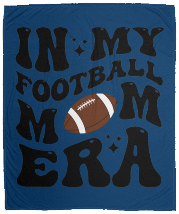 Football Mom VPM Cozy Plush Fleece Blanket - 50x60