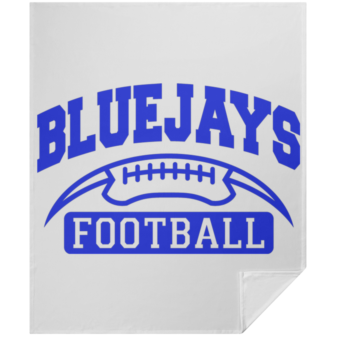 LBJ2 TVM Twin Velvet Blanket 50x60