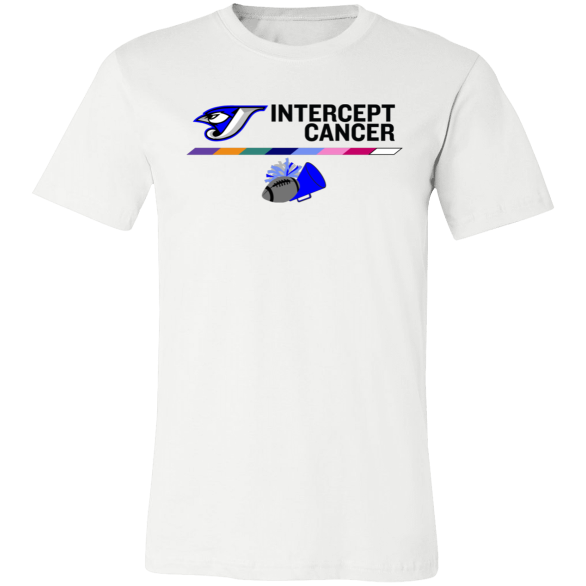 Intercept Cancer 3001C Unisex Jersey Short-Sleeve T-Shirt
