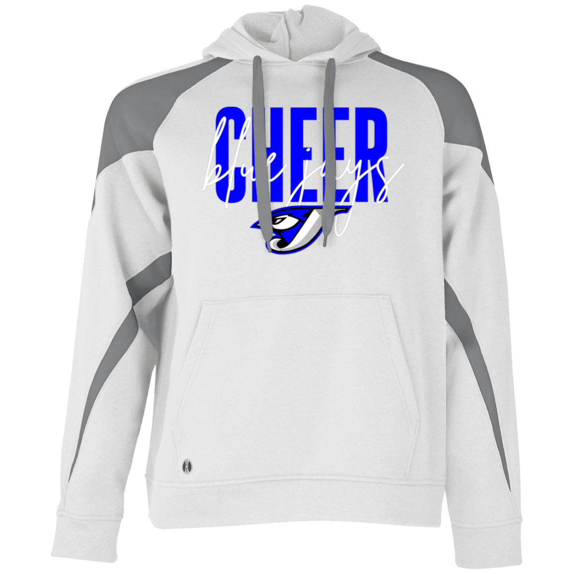 Script Cheer 229546 Athletic Colorblock Fleece Hoodie