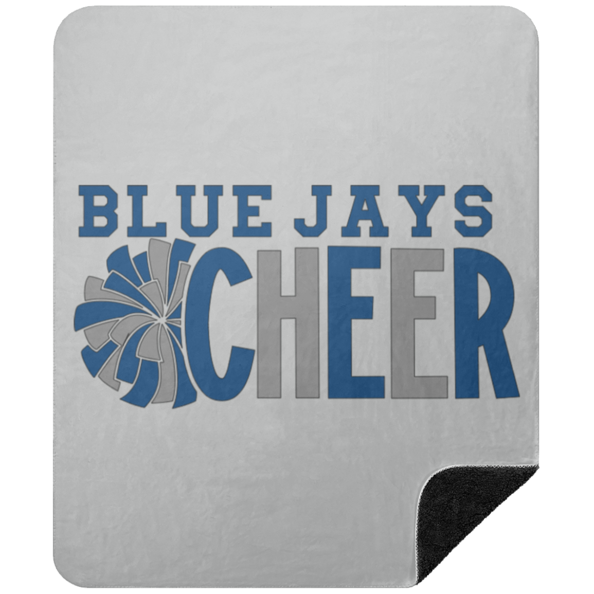 Cheer BSHM Premium Black Sherpa Blanket 50x60