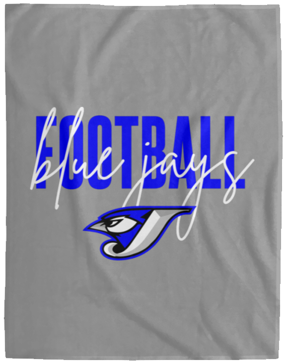 Script Football VPL Cozy Plush Fleece Blanket - 60x80