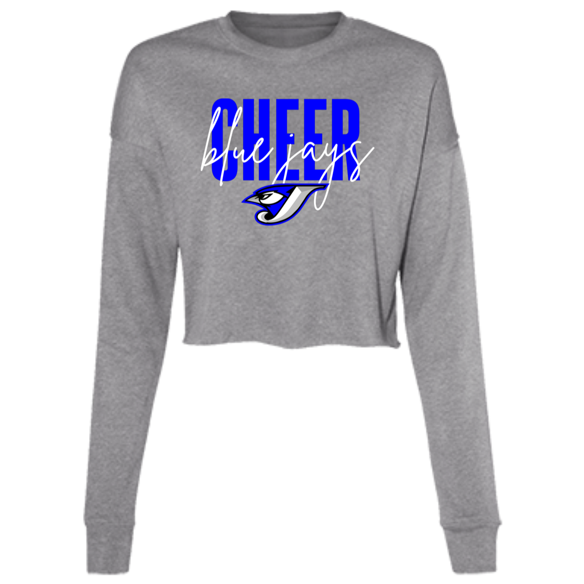 Script Cheer B7503 Ladies' Cropped Fleece Crew
