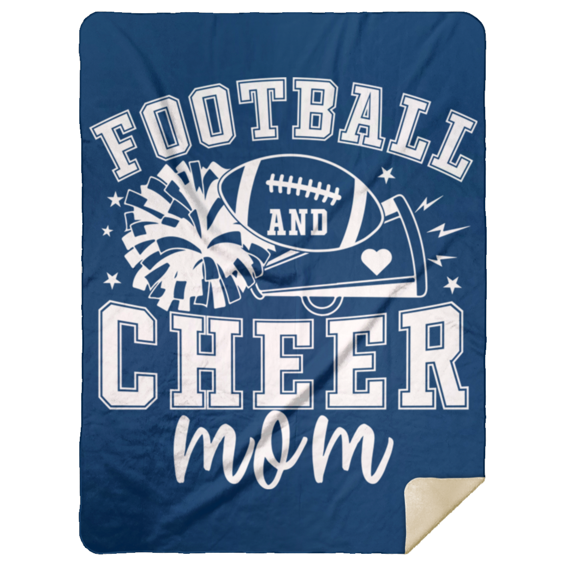 Mom of Both MSHL Premium Sherpa Blanket 60x80