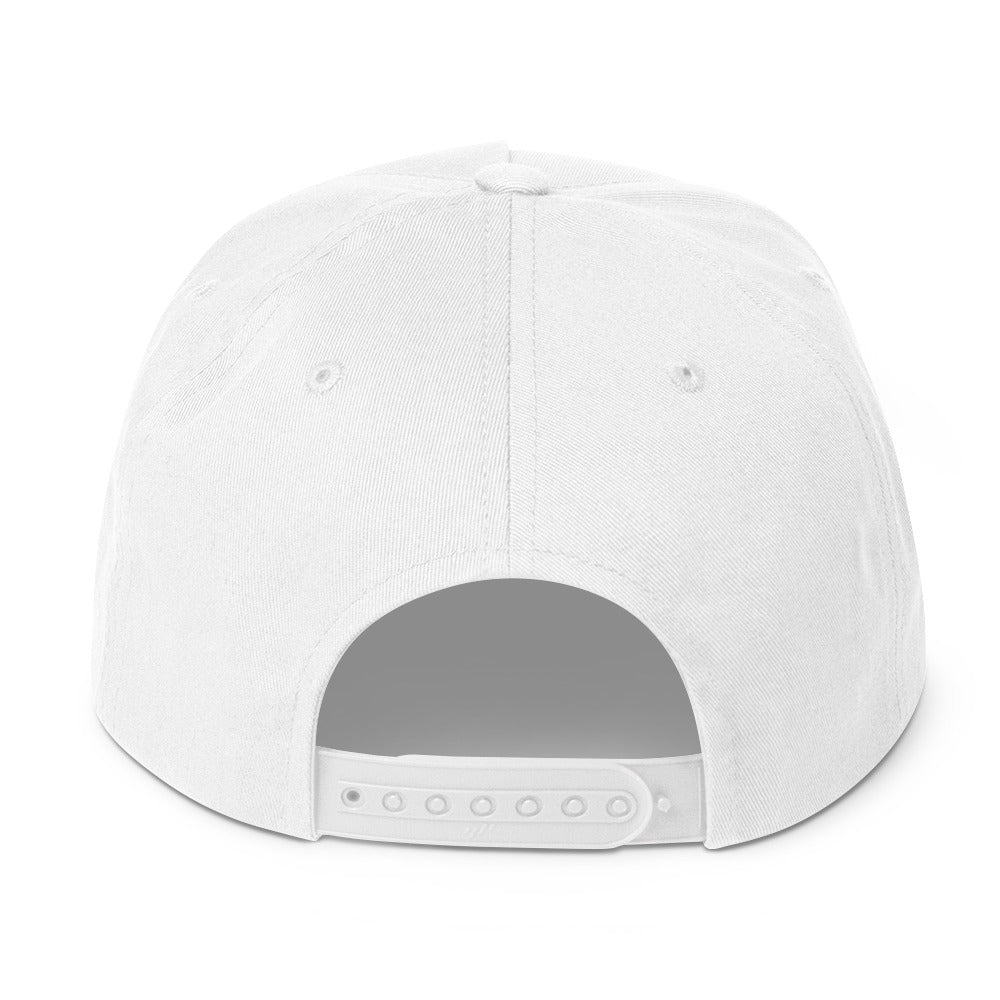 Logo Flat Bill Cap