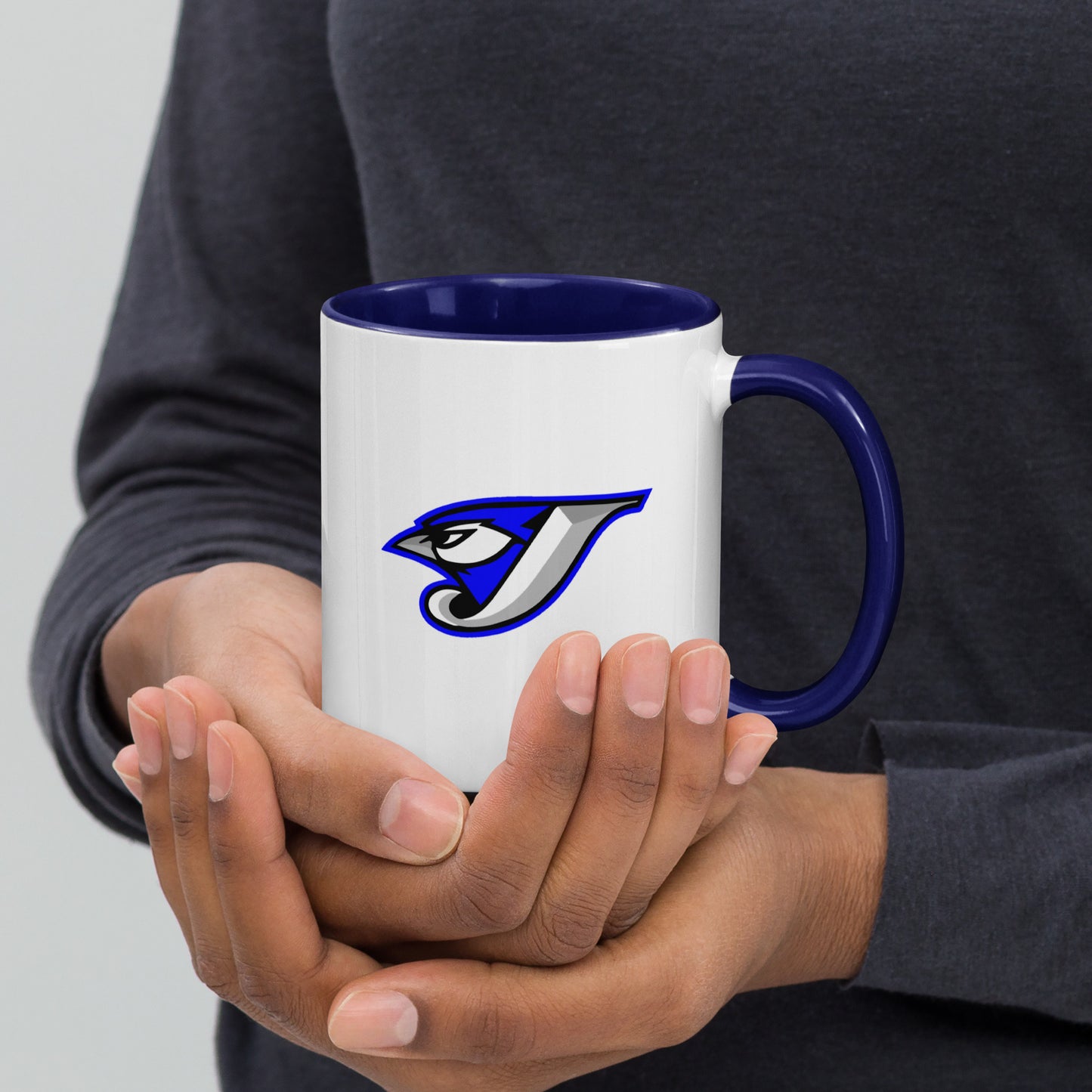 Football Mom Mug with Color Inside