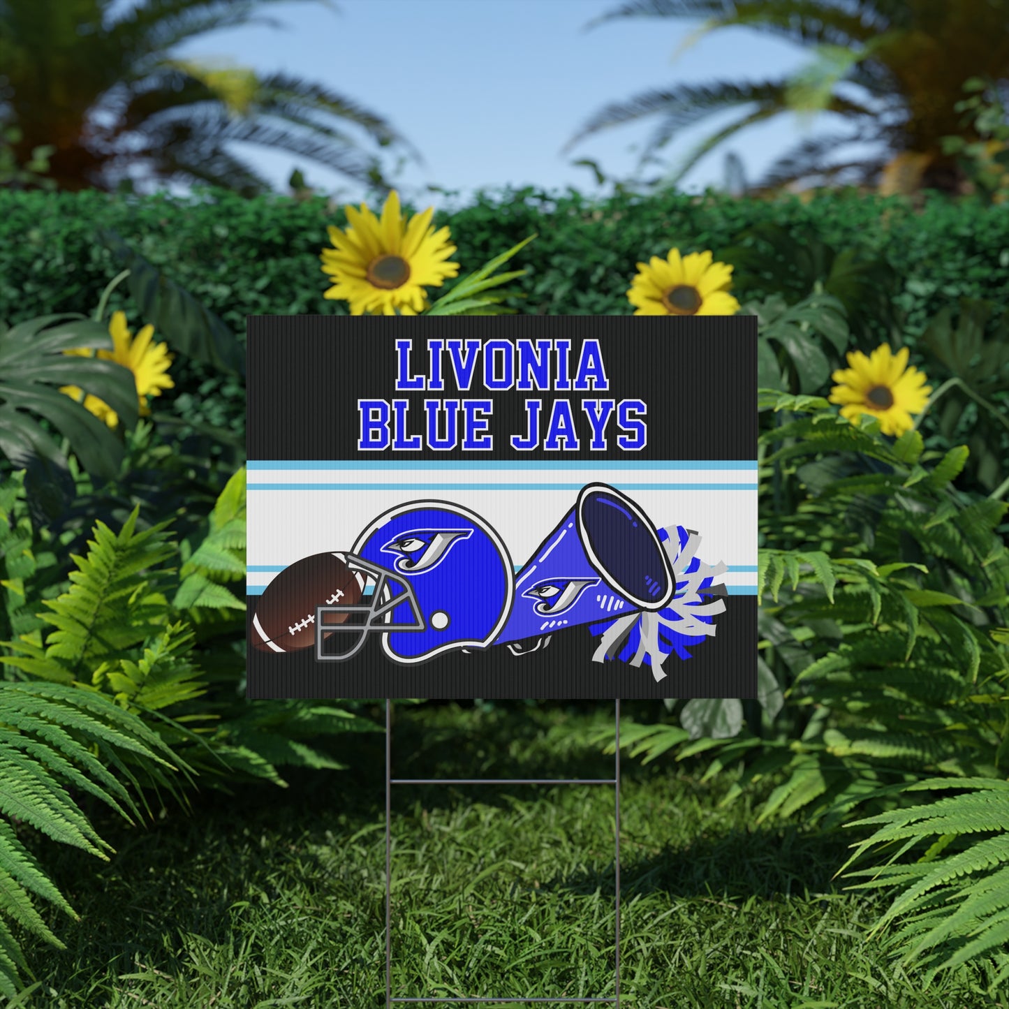 Blue Jays Plastic Yard Sign