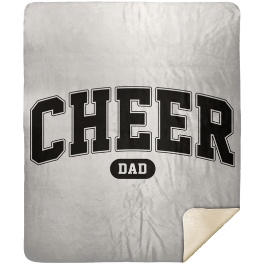 Cheer Dad MSHM Premium Sherpa Blanket 50x60
