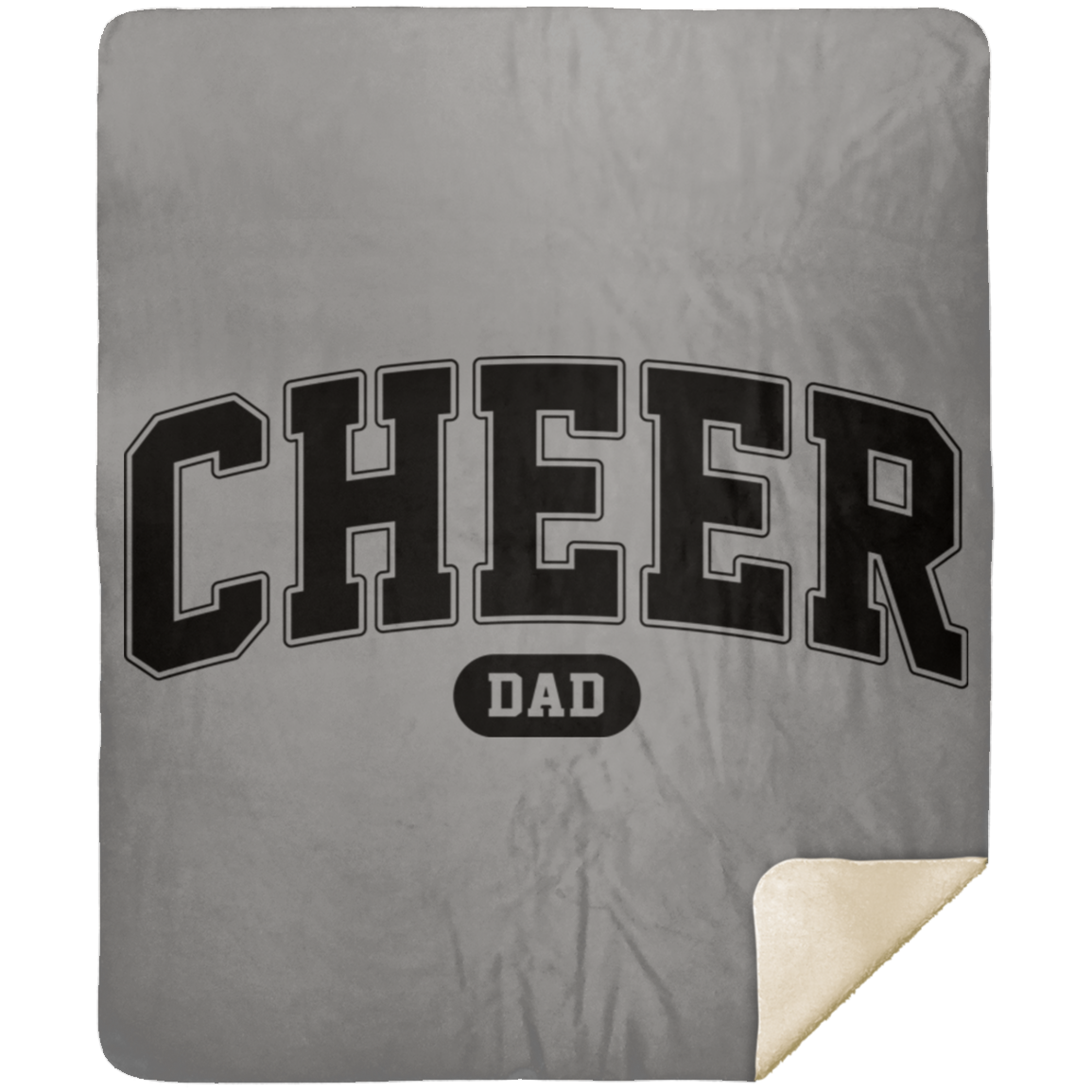 Cheer Dad MSHM Premium Sherpa Blanket 50x60