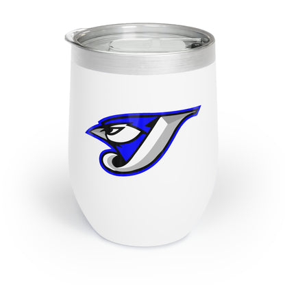 Football Mom Chill Wine Tumbler