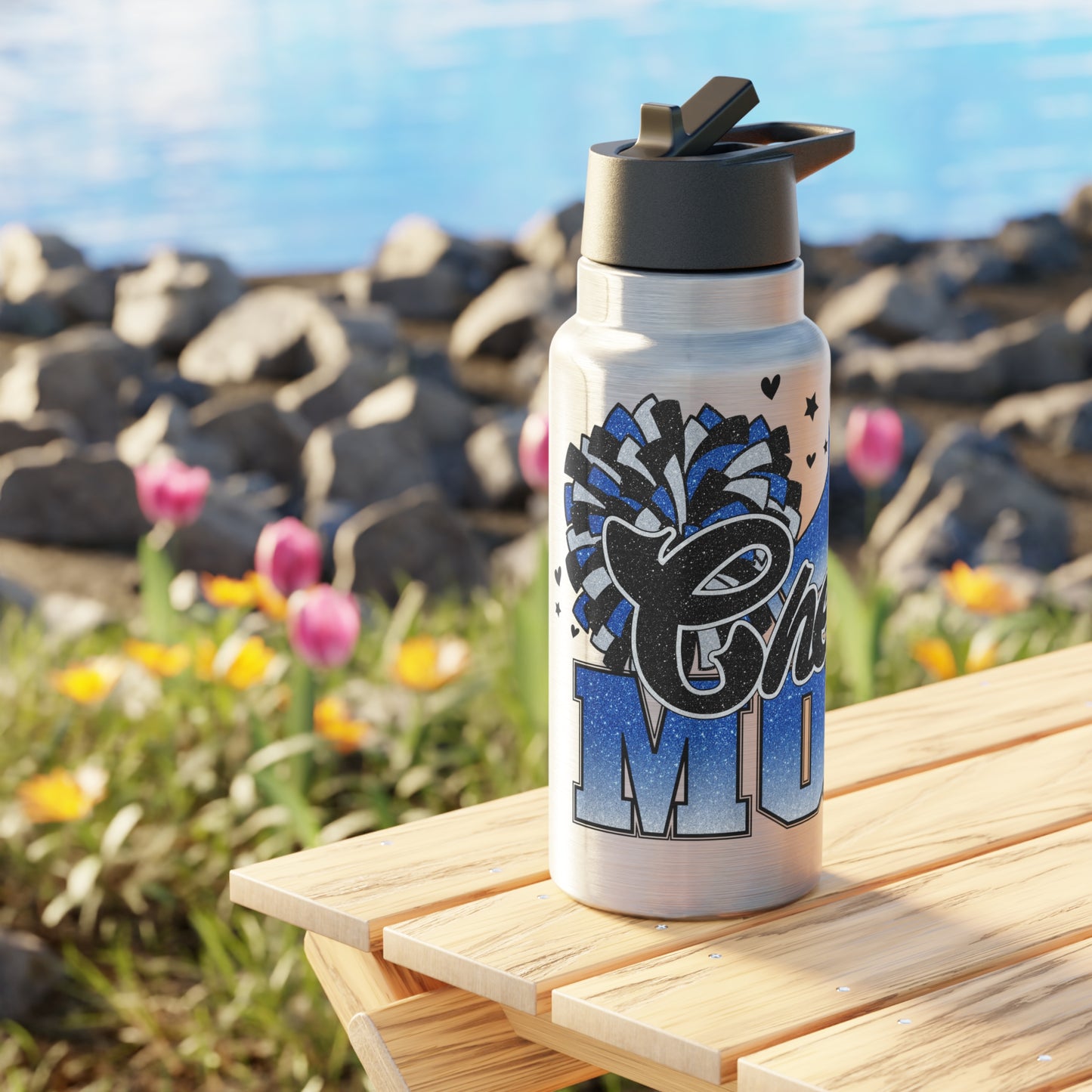 Cheer Mom Gator Tumbler, 32oz