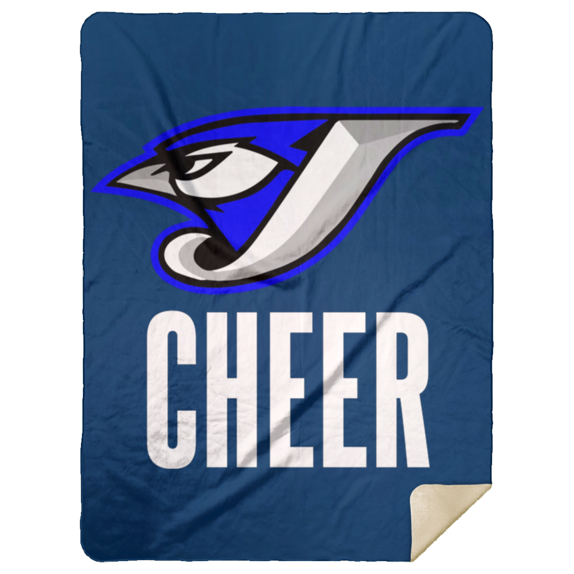 Logo Cheer MSHL Premium Sherpa Blanket 60x80