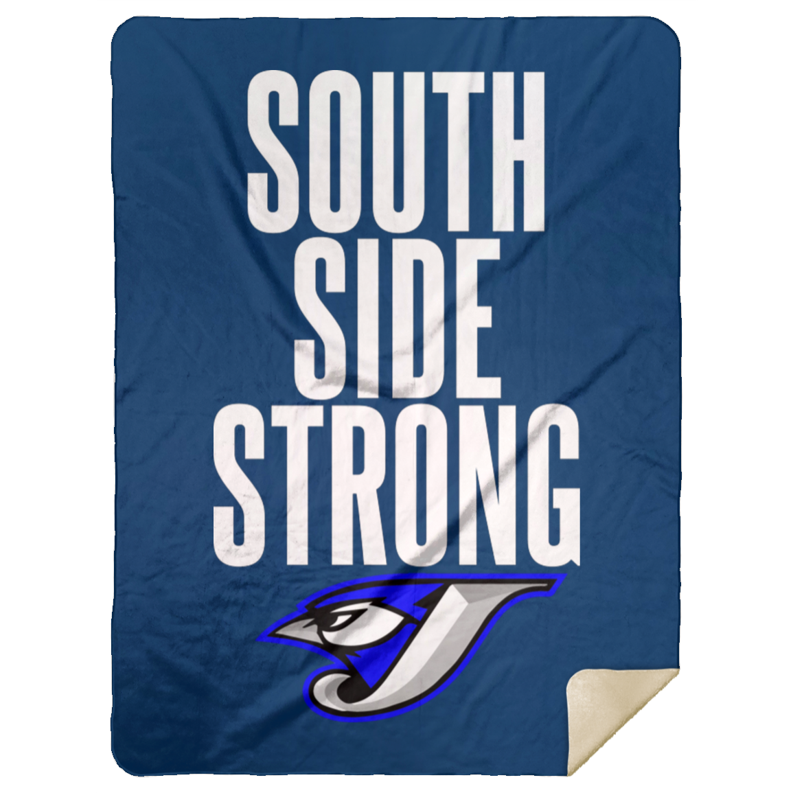 South Side Strong Football MSHL Premium Sherpa Blanket 60x80