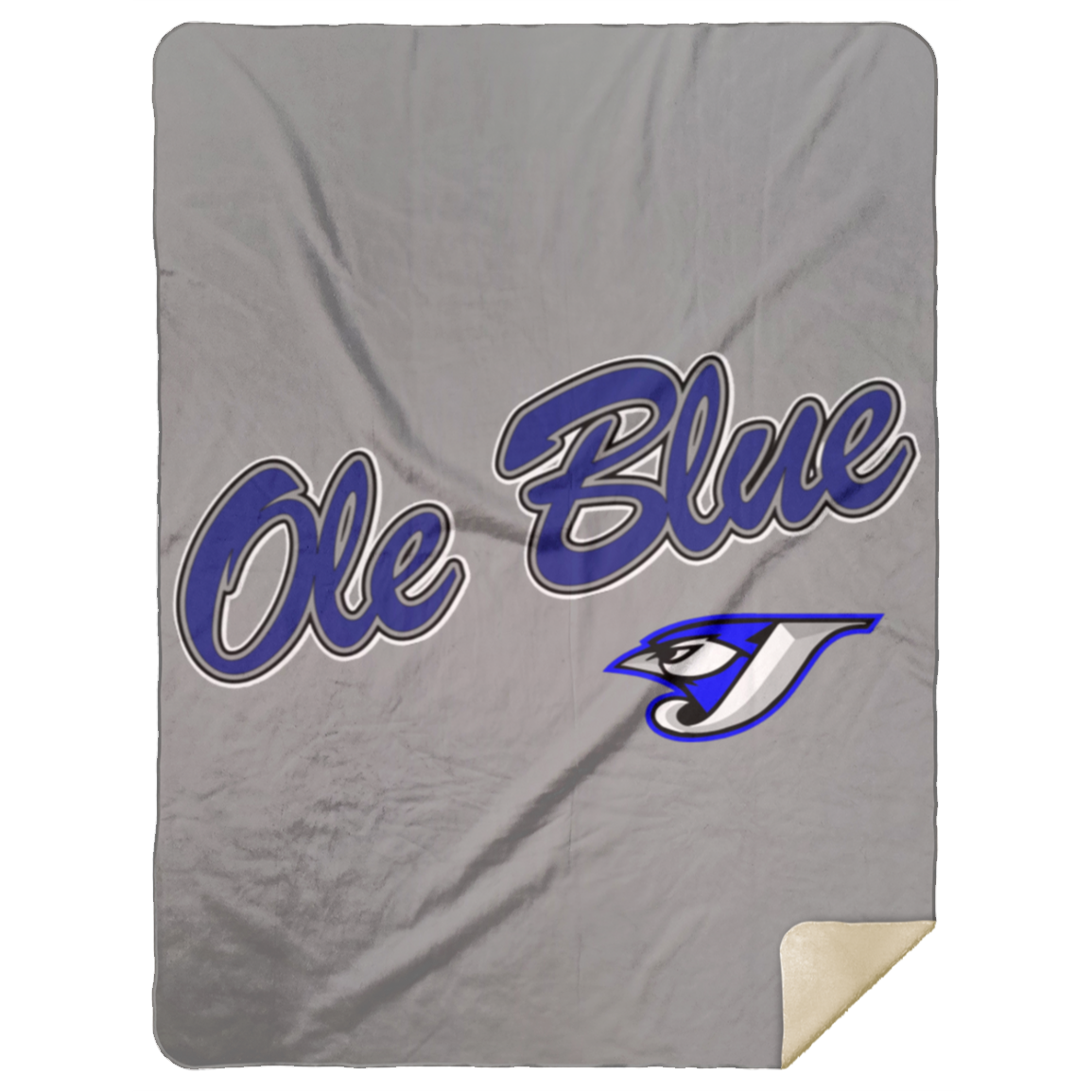 Ole Blue MSHL Premium Sherpa Blanket 60x80