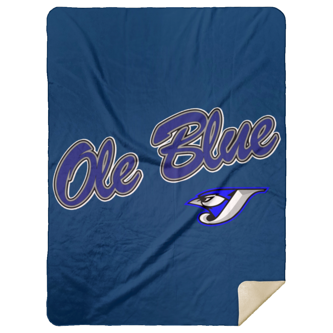 Ole Blue MSHL Premium Sherpa Blanket 60x80