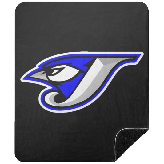 Logo BSHM Premium Black Sherpa Blanket 50x60