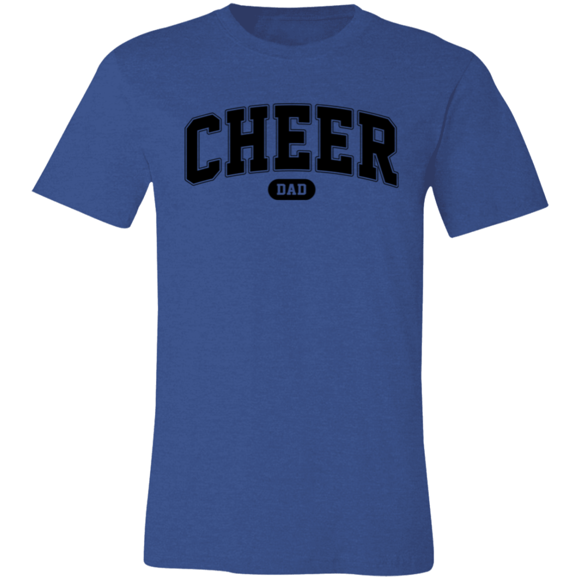 Cheer Dad 3001C Unisex Jersey Short-Sleeve T-Shirt