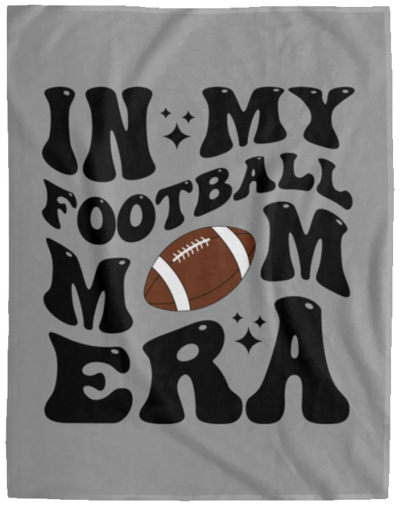 Football Mom VPL Cozy Plush Fleece Blanket - 60x80