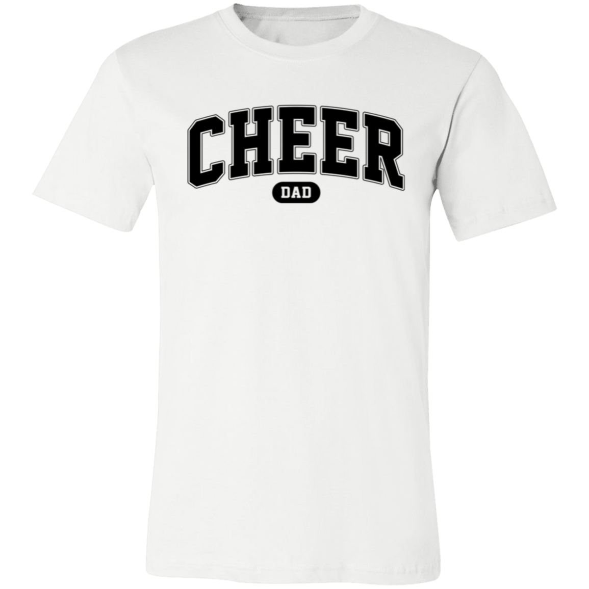 Cheer Dad 3001C Unisex Jersey Short-Sleeve T-Shirt