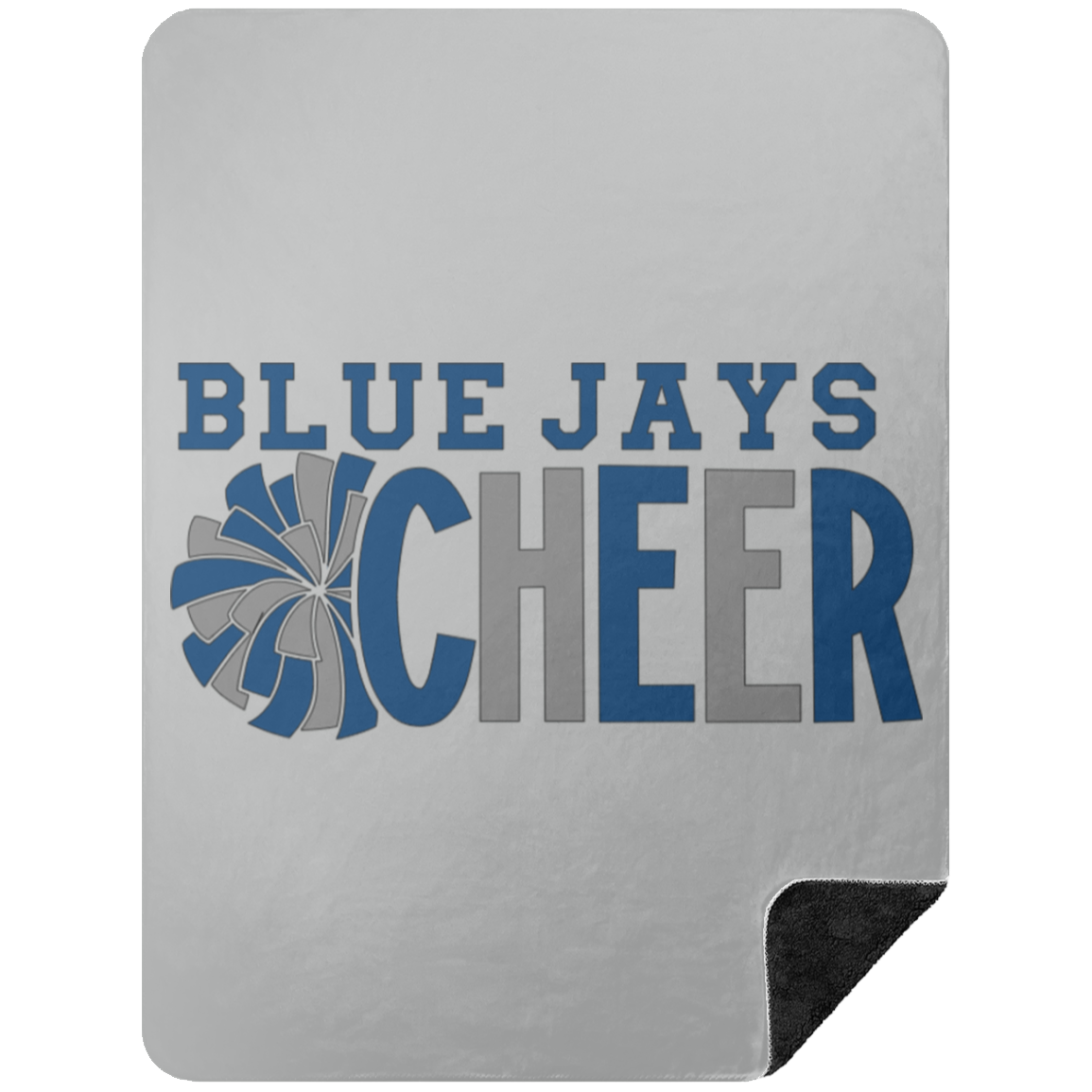 Cheer BSHL Premium Black Sherpa Blanket 60x80