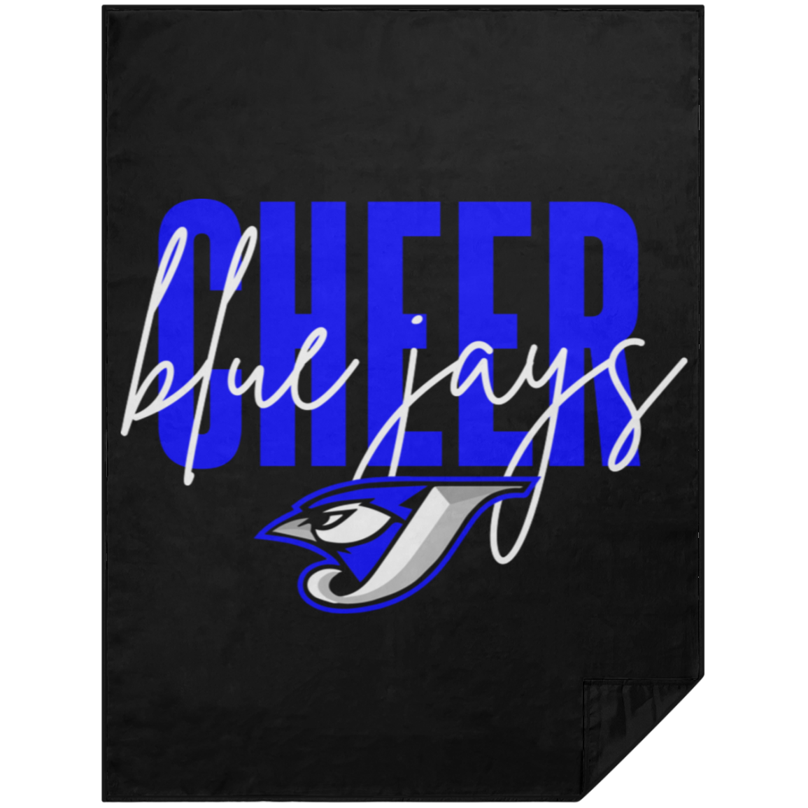 Script Cheer PBL Premium Picnic Blanket 60x80