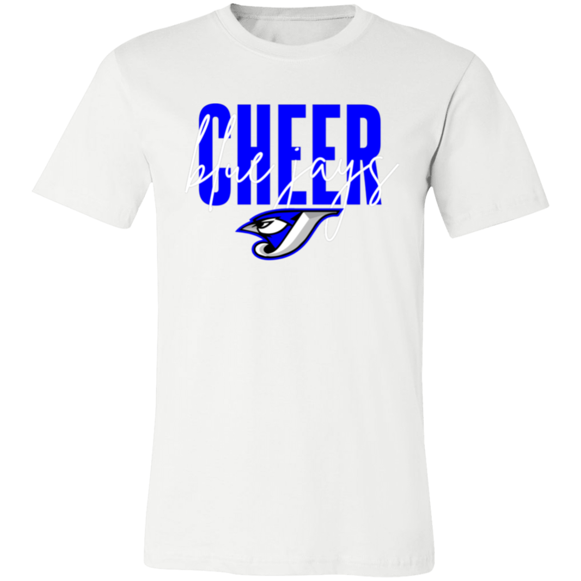Script Cheer 3001C Unisex Jersey Short-Sleeve T-Shirt