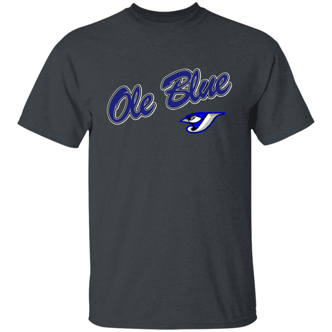 Ole Blue G500B Youth 5.3 oz 100% Cotton T-Shirt