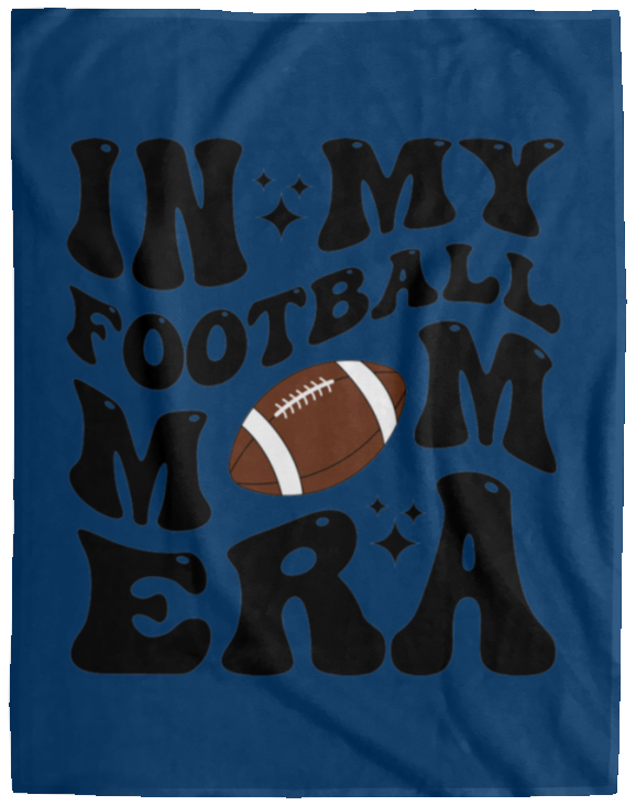 Football Mom VPL Cozy Plush Fleece Blanket - 60x80