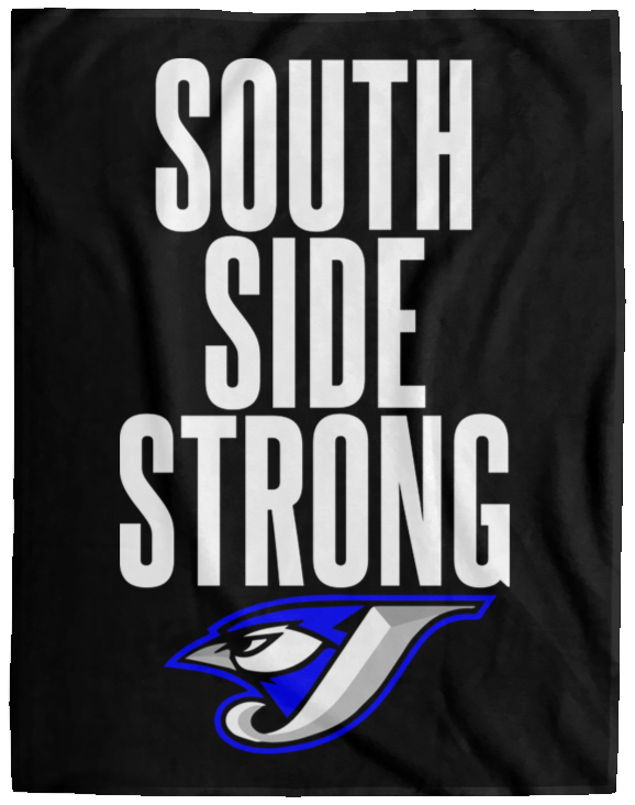 South Side Strong Football VPL Cozy Plush Fleece Blanket - 60x80