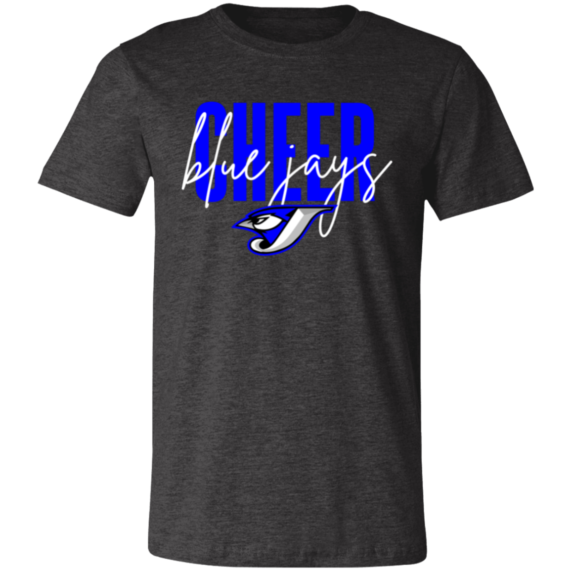 Script Cheer 3001C Unisex Jersey Short-Sleeve T-Shirt