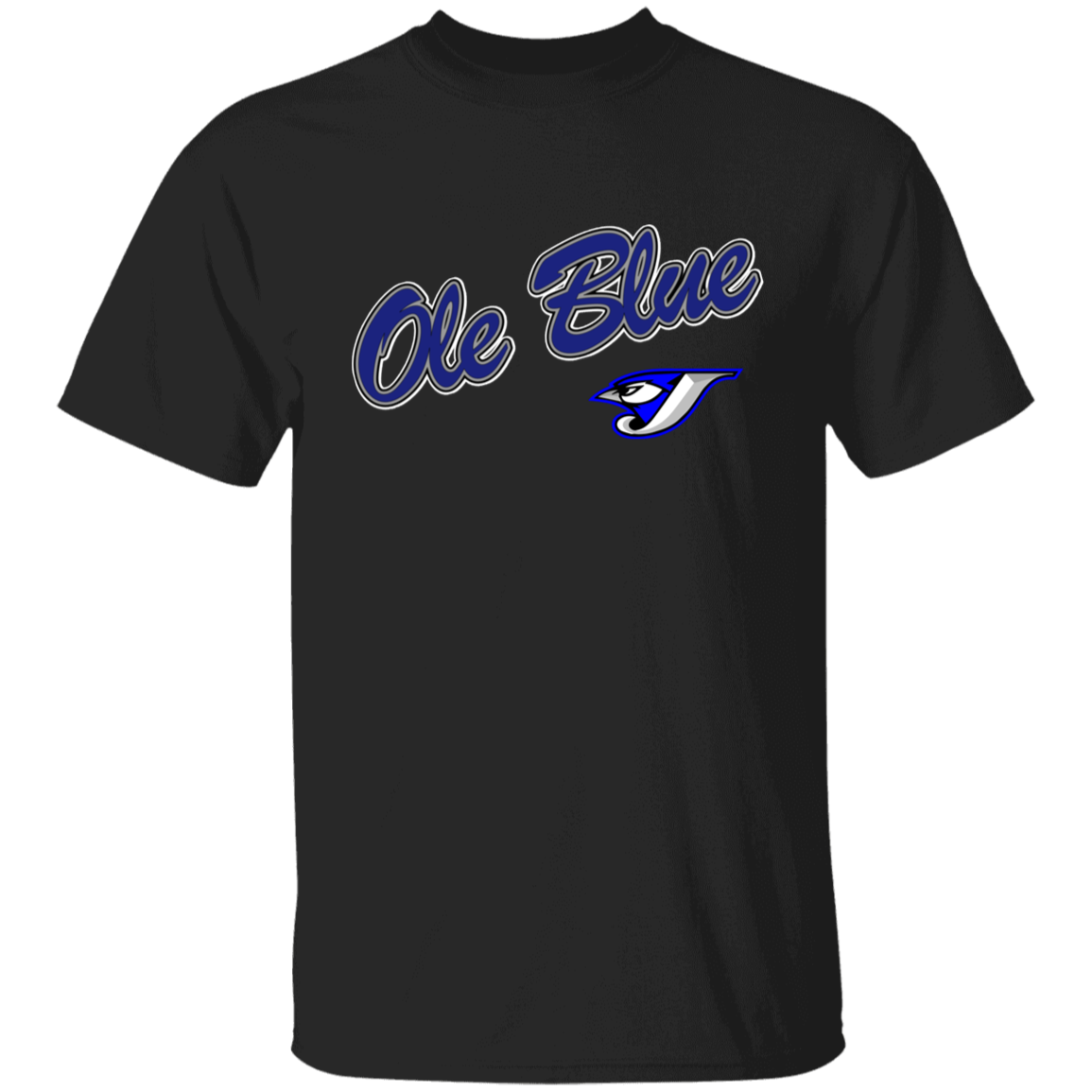 Ole Blue G500B Youth 5.3 oz 100% Cotton T-Shirt