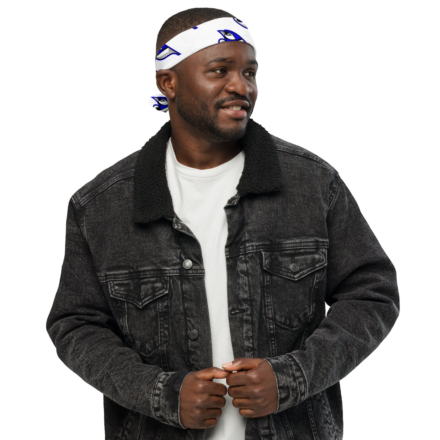 Logo All-over print bandana