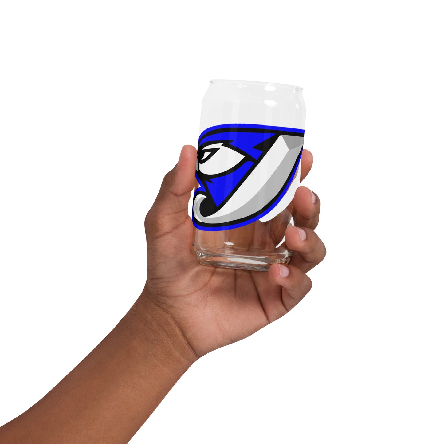 Logo Can-shaped glass