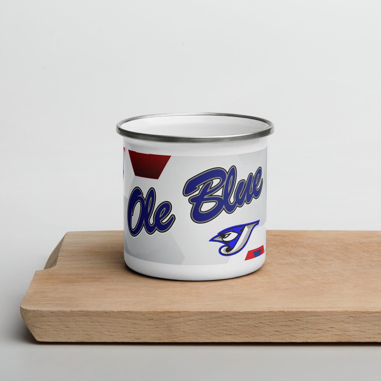 Ole Blue Enamel Mug