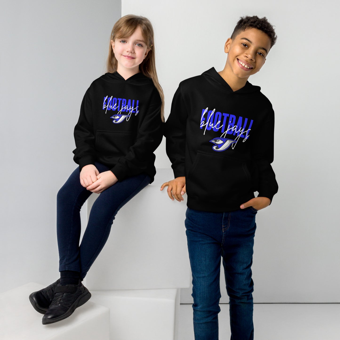 Script Football Kids fleece hoodie