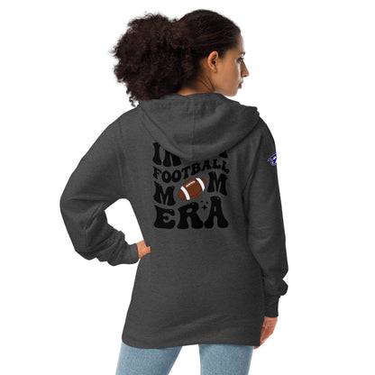 Football Mom Unisex fleece zip up hoodie