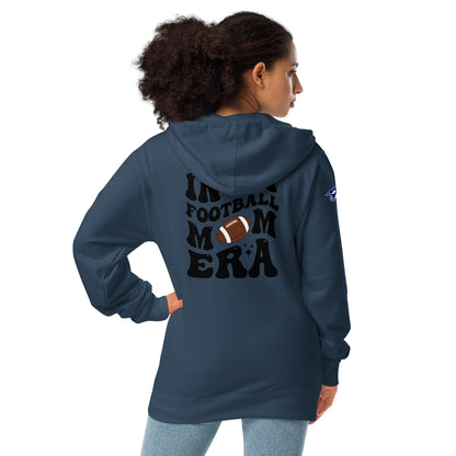 Football Mom Unisex fleece zip up hoodie