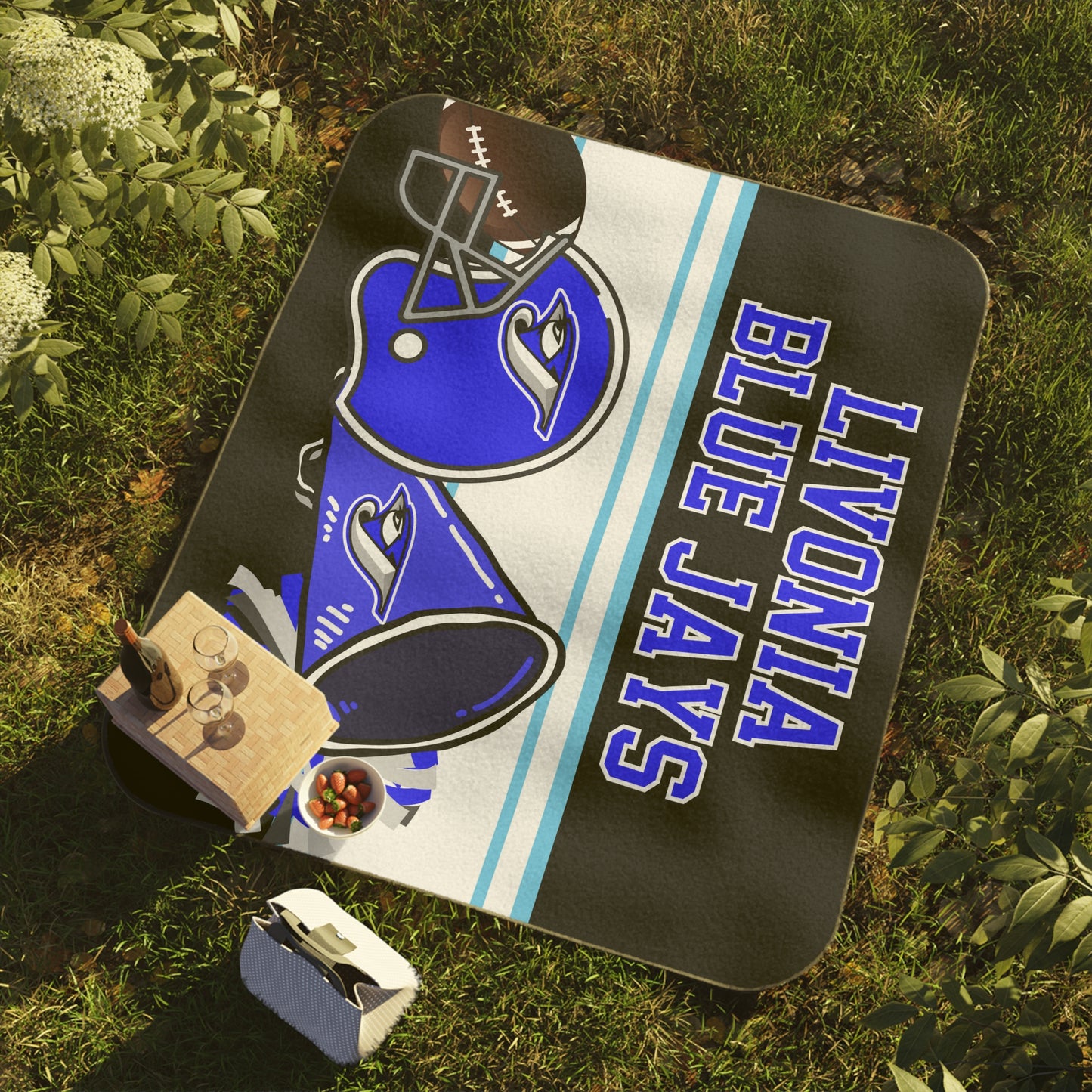 Livonia Blue Jays Picnic Blanket